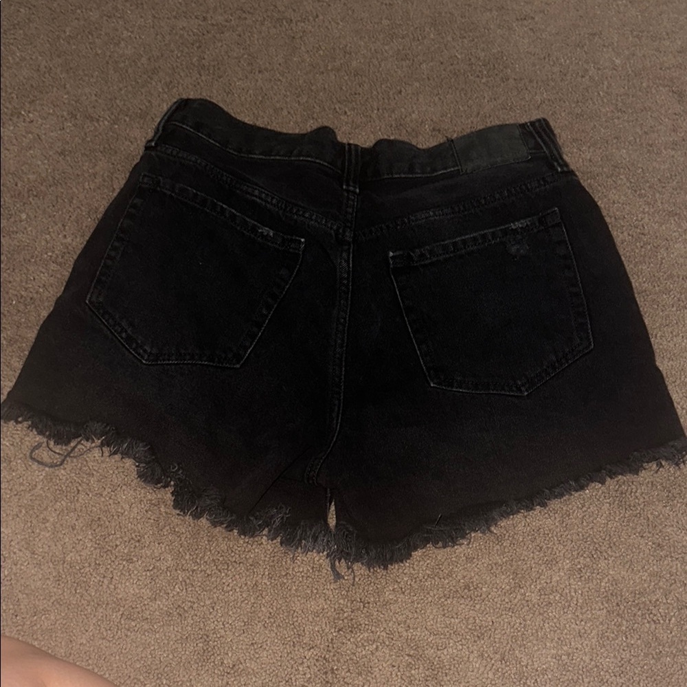 Aeropostale Jean Shorts w Frayed Hem S3 - Picture 5 of 6